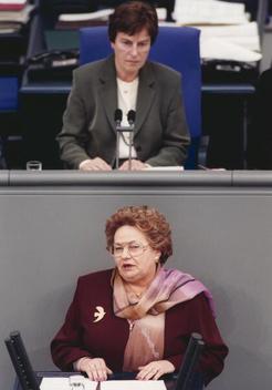 Roos, Gudrun; Fuchs, Anke Reichstagsgebäude, Plenarsaal