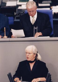 Wittig, Barbara; Seiters, Rudolf Reichstagsgebäude, Plenarsaal