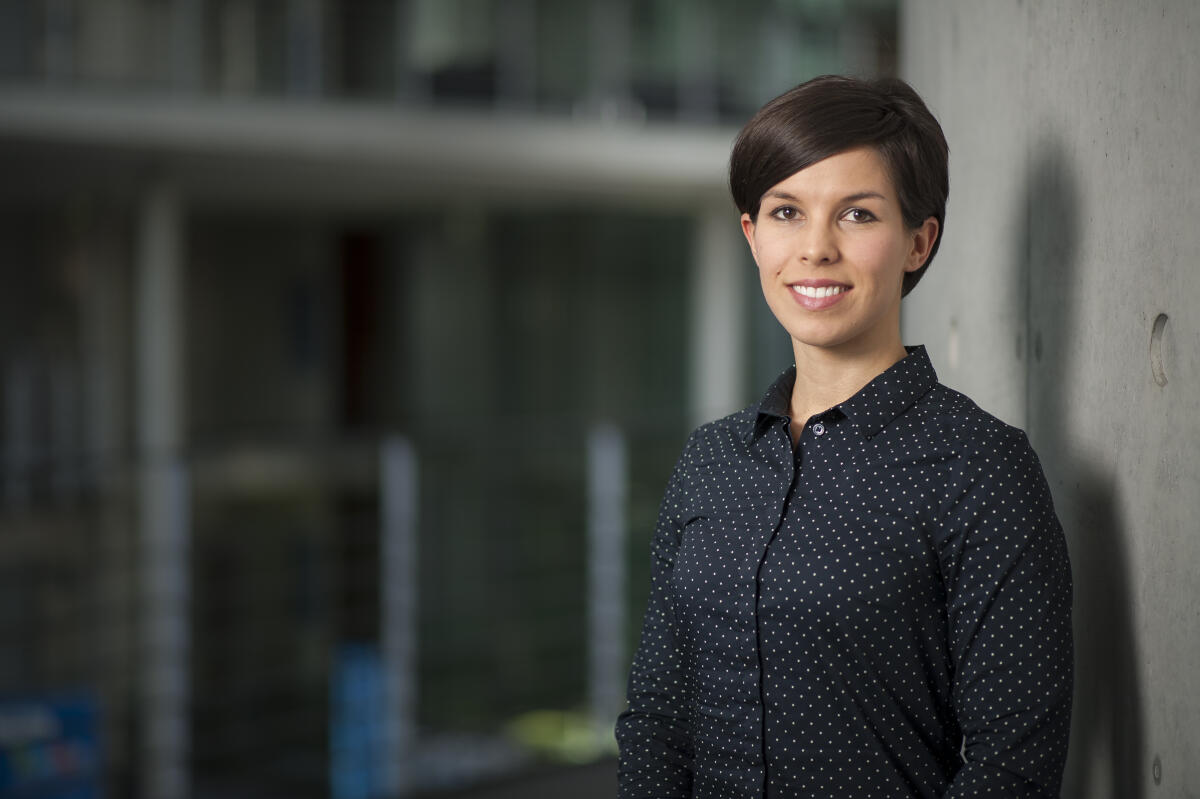 IPS-Stipendiatin Emese Böröcz aus der ungarischen Hauptstadt Budapest in Berlin, 16.03.2016. IPS-Stipendiatin Emese Böröcz aus der ungarischen Hauptstadt Budapest in Berlin, 16.03.2016.