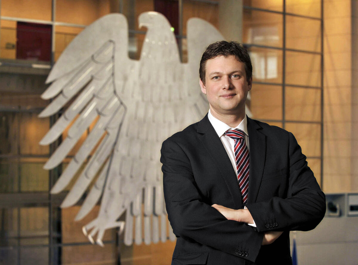 Zech, Tobias Tobias Zech, CDU/CSU, MdB.; Bundestagsabgeordneter, Abgeordneter
