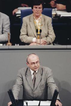 Weißgerber, Gunter; Fuchs, Anke Reichstagsgebäude, Plenarsaal