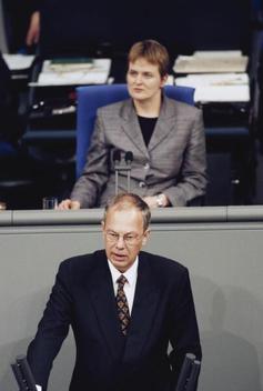 Veit, Rüdiger; Bläss, Petra Reichstagsgebäude, Plenarsaal
