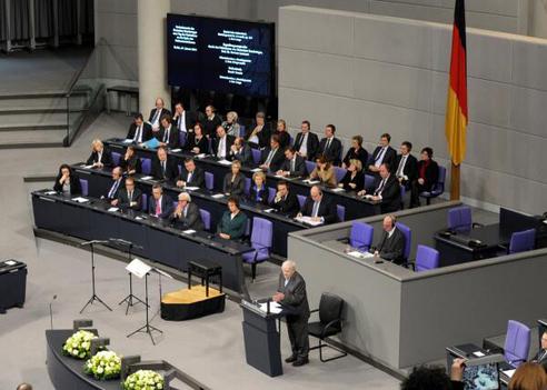 Granin, Daniil; Gauck, Joachim Reichstagsgebäude, Plenarsaal
