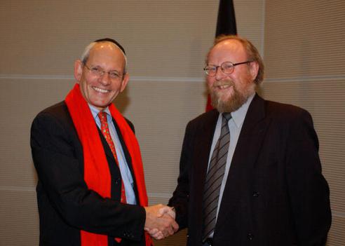 Thierse, Wolfgang; Singer, Israel 
