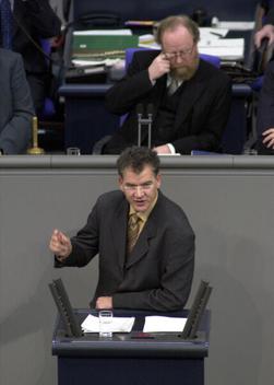 Müller, Gerd; Thierse, Wolfgang Reichstagsgebäude, Plenarsaal