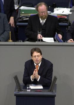 Volmer, Ludger; Thierse, Wolfgang Reichstagsgebäude, Plenarsaal