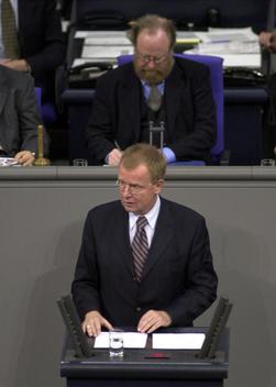 Polenz, Ruprecht; Thierse, Wolfgang Reichstagsgebäude, Plenarsaal