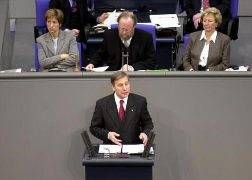 Clement, Wolfgang; Thierse, Wolfgang; Lenke, Ina; Spielmann, Margrit Reichstagsgebäude, Plenarsaal