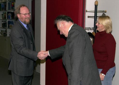 Thierse, Wolfgang; Böhmer, Wolfgang Reichstagsgebäude, Büro des Präsidenten