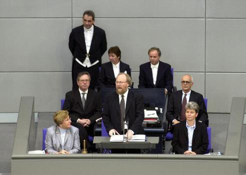 Thierse, Wolfgang Reichstagsgebäude, Plenarsaal