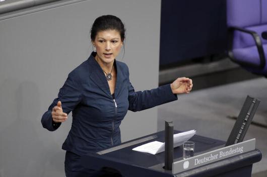 Wagenknecht, Sahra Reichstagsgebäude, Plenarsaal