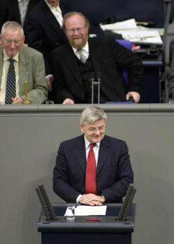 Fischer, Joseph; Thierse, Wolfgang Reichstagsgebäude, Plenarsaal