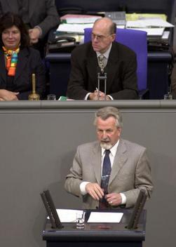 Kirschner, Klaus; Lammert, Norbert Reichstagsgebäude, Plenarsaal