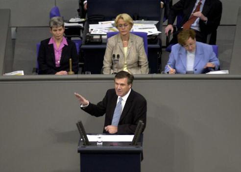 Gerhardt, Wolfgang; Kastner, Susanne; Sehn, Marita Reichstagsgebäude, Plenarsaal