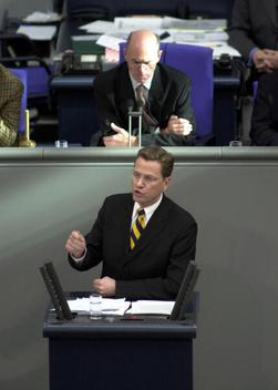Westerwelle, Guido; Lammert, Norbert Reichstagsgebäude, Plenarsaal