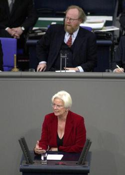 Hasselfeldt, Gerda; Thierse, Wolfgang Reichstagsgebäude, Plenarsaal