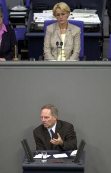 Schäuble, Wolfgang; Kastner, Susanne Reichstagsgebäude, Plenarsaal