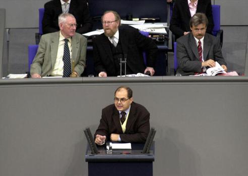 Schmidt, Christian; Thierse, Wolfgang Reichstagsgebäude, Plenarsaal