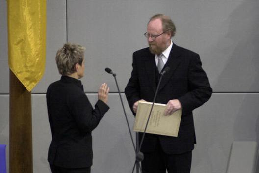 Thierse, Wolfgang; Künast, Renate Reichstagsgebäude, Plenarsaal