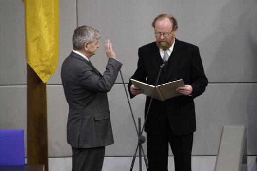 Thierse, Wolfgang; Fischer, Joseph Reichstagsgebäude, Plenarsaal