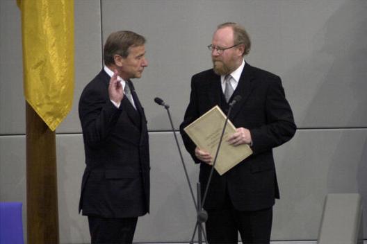 Thierse, Wolfgang; Clement, Wolfgang Reichstagsgebäude, Plenarsaal