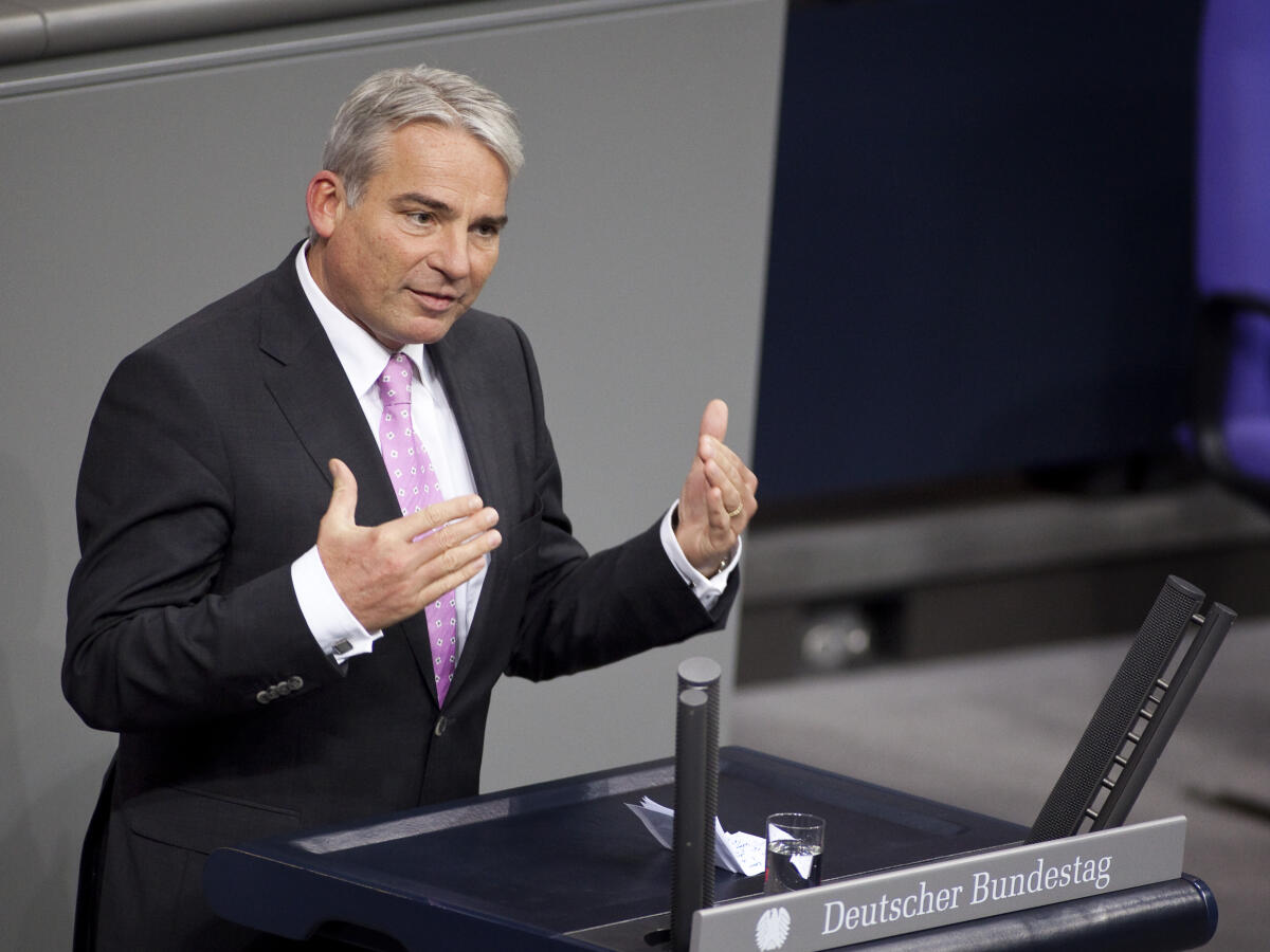 Thomas Strobl, CDU, MdB, spricht im Bundestag. Strobl, Thomas Thomas Strobl, CDU, MdB, spricht im Bundestag.