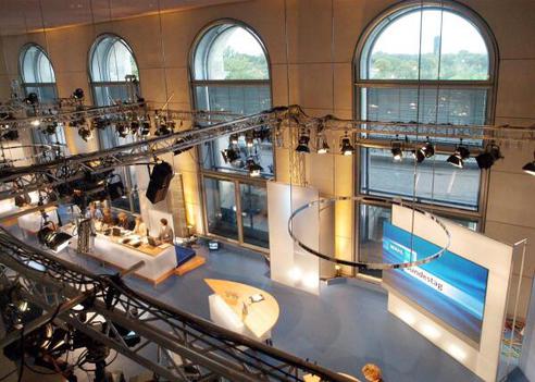  Reichstagsgebäude, Plenarsaalebene