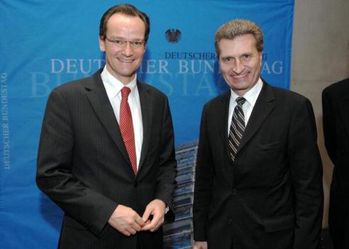 Krichbaum, Gunther; Oettinger, Günther Paul-Löbe-Haus, Sitzungssaal