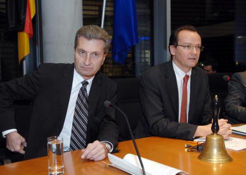 Krichbaum, Gunther; Oettinger, Günther Paul-Löbe-Haus, Sitzungssaal