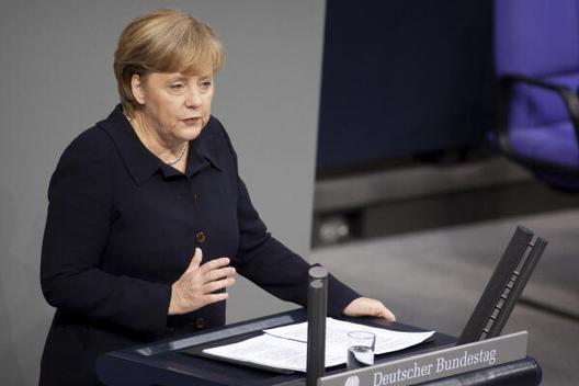 Merkel, Angela Reichstagsgebäude, Plenarsaal