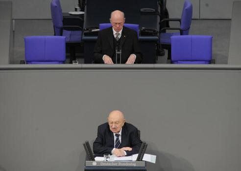 Lammert, Norbert; Reich-Ranicki, Marcel Reichstagsgebäude, Plenarsaal
