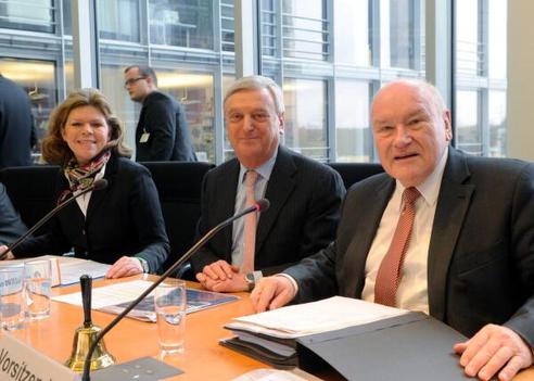Hinsken, Ernst; Fischer, Ernst; Hartges, I. Paul-Löbe-Haus, Sitzungssaal