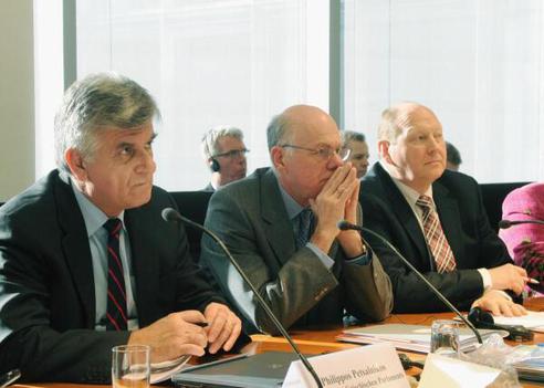 Brähmig, Klaus; Lammert, Norbert; Petsalnikos, Philippos Paul-Löbe-Haus, Sitzungssaal