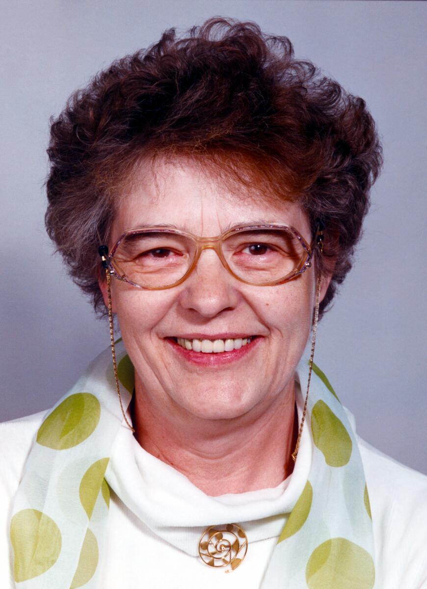 Margot von Renesse, SPD, MdB.; Bundestagsabgeordnete, Abgeordnete Renesse, Margot von Margot von Renesse, SPD, MdB.; Bundestagsabgeordnete, Abgeordnete