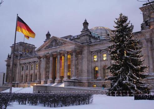  Reichstagsgebäude, Westseite