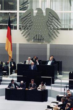 Kohl, Helmut Reichstagsgebäude, Plenarsaal