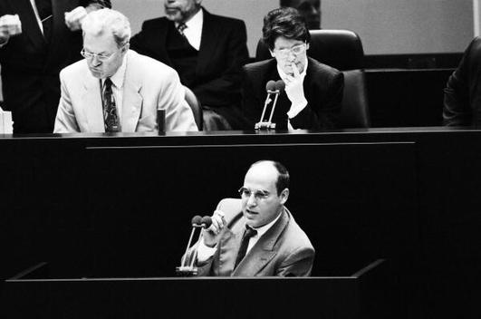 Gysi, Gregor; Süssmuth, Rita Reichstagsgebäude, Plenarsaal