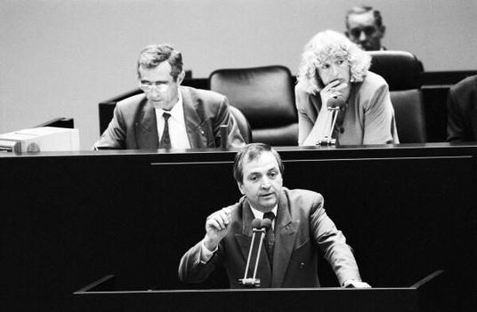 Schmidt, Renate; Töpfer, Klaus Reichstagsgebäude, Plenarsaal