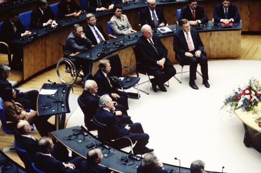 Havel, Vaclav; Schäuble, Wolfgang; Kohl, Helmut 