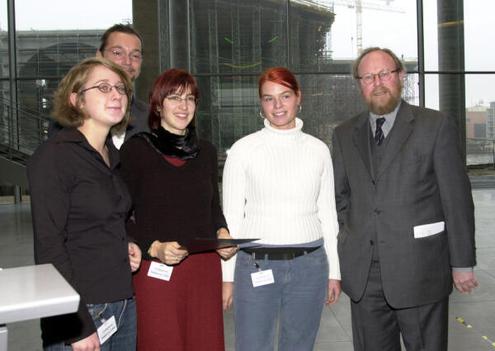 Thierse, Wolfgang; Reimann, Esther; Hitze, Anja Paul-Löbe-Haus, Innenansicht
