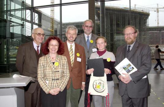 Thierse, Wolfgang; Schweitzer, Carl-Christoph; Ellmann, Veronika Paul-Löbe-Haus, Innenansicht
