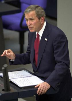 Bush, George W. Reichstagsgebäude, Plenarsaal