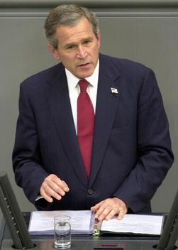 Bush, George W. Reichstagsgebäude, Plenarsaal