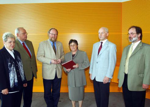 Thierse, Wolfgang; Lüth, Heidemarie Reichstagsgebäude, Empfangsraum