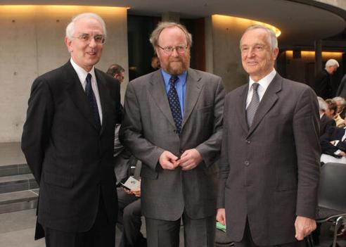 Thierse, Wolfgang; Hildebrand, Klaus; Gall, Lothar Paul-Löbe-Haus, Innenansicht