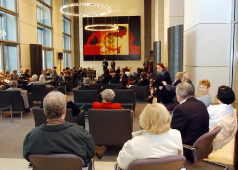 Thierse, Wolfgang Reichstagsgebäude, Abgeordnetenlobby