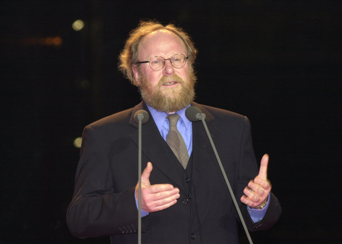 Rede, Bundestagspräsident, Wolfgang Thierse, SPD, beim Empfang anlässlich der 52. Berliner Filmfestspiele, Berlinale.; Bühne Thierse, Wolfgang Rede, Bundestagspräsident, Wolfgang Thierse, SPD, beim Empfang anlässlich der 52. Berliner Filmfestspiele, Berlinale.; Bühne