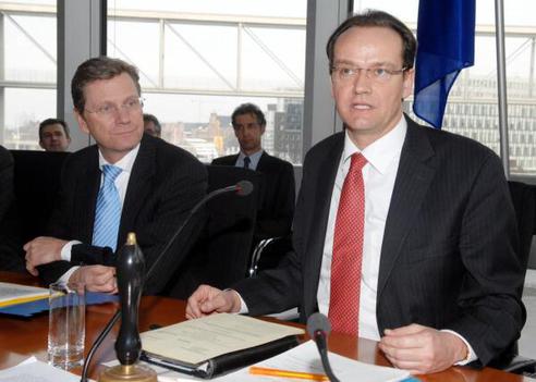 Krichbaum, Gunther; Westerwelle, Guido Paul-Löbe-Haus, Sitzungssaal