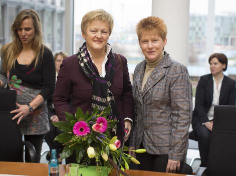Pau, Petra; Künast, Renate Paul-Löbe-Haus, Sitzungssaal