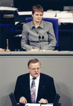Otto, Norbert; Bläss, Petra Reichstagsgebäude, Plenarsaal